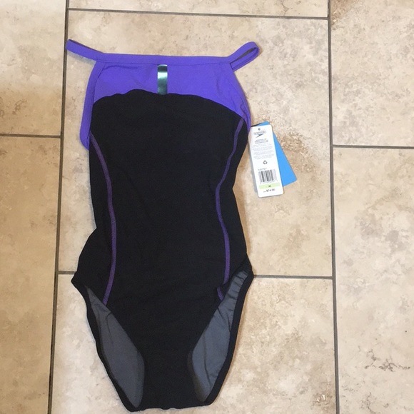 Speedo Drill Back - PowerPlus Swimsuit - Picture 3 of 8